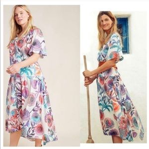 Anthropologie tugboat azores dress